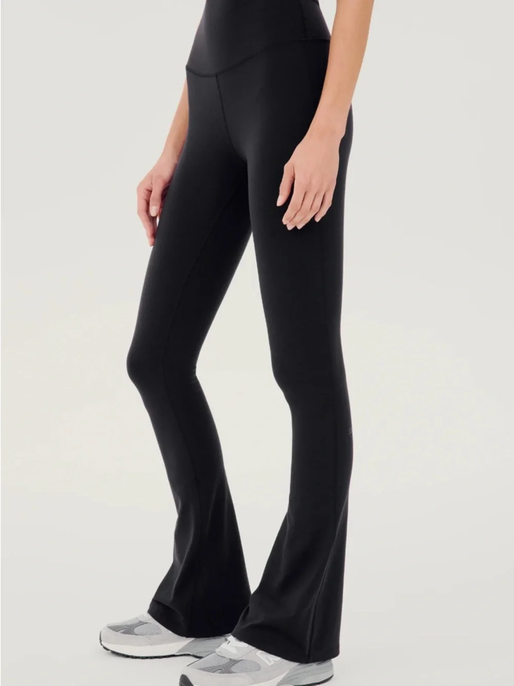 SPLITS59 Raquel High Waist Flared Legging - Black - Picture 5 of 6